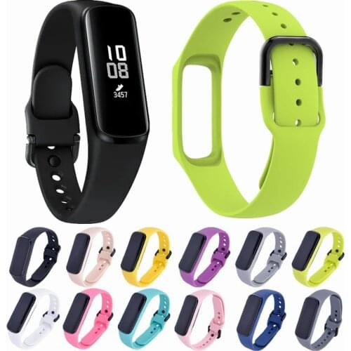 Silicone Watch Band for Samsung Galaxy Fit-e R375 Smart Bracelet Strap Soft Wristband for Galaxy Fit-e R375 Watch Accessories