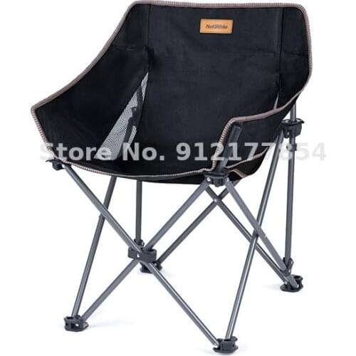 Fishing Folding Chair Outdoor Portable Dining Chair Camping Sketch Director Back Moon Chair
