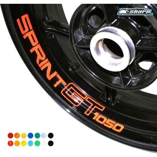 For TRIUMP SPRINT GT105 Custom Inner Rim Declas Wheel Reflective Stickers Stripes