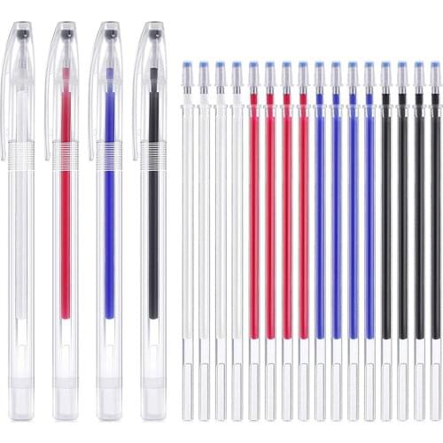 Heat Erasable Marking Pen Magic Secret Marker with Refill Ink for Fabric Leather Clothing Sewing Sewing Tools Accessory A1