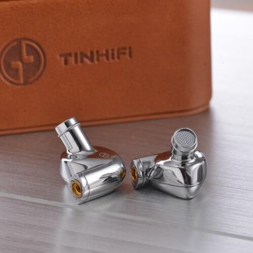 TINHIFI P1 Flagship Planar Drive In Ear Earphone Detachable MMCX Cable HiFi Metal Headset Earbud 5-axes CNC Process TIN HIFI P1