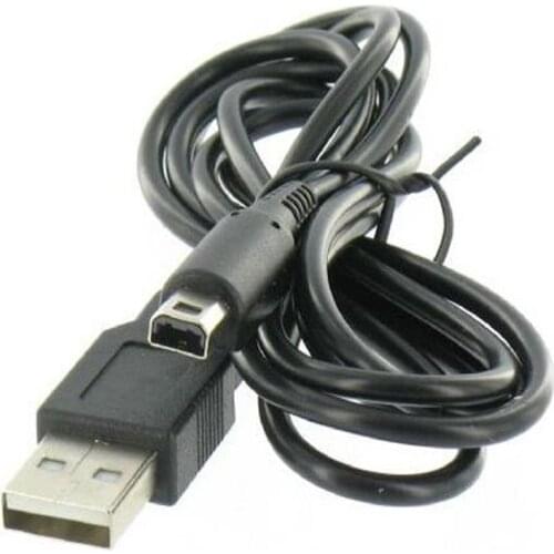 Charge USB Cable Data Sync lead For Nintendo NEW 3 DSI LL / NEW 3DS / 3DSI LL/3DS/NDSILL / dsi NDSI charing lead 1.2M 300pcs/lot