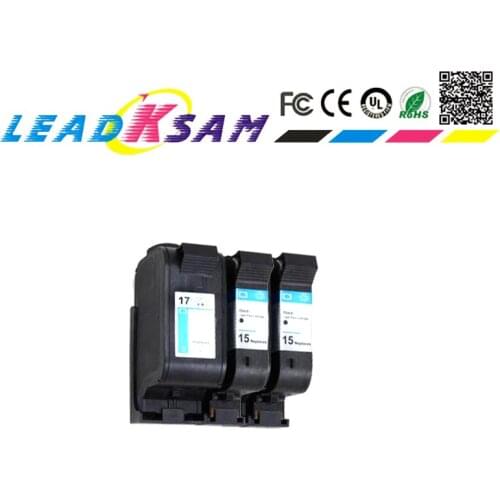 Ink Cartridges replacement For HP 15 XL 17 HP15 HP17 Deskjet 816c 825c 840c 841c 842c 843c 845c 825Cvr 845Cvr Inkjet Printer