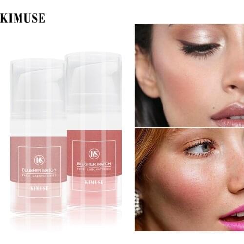 Face Liquid Blush Naturally Brightens Skin Tone Contour Long-lasting Matte Make Up Cheek Contour Blush Waterproof CosmeticsTSLM1