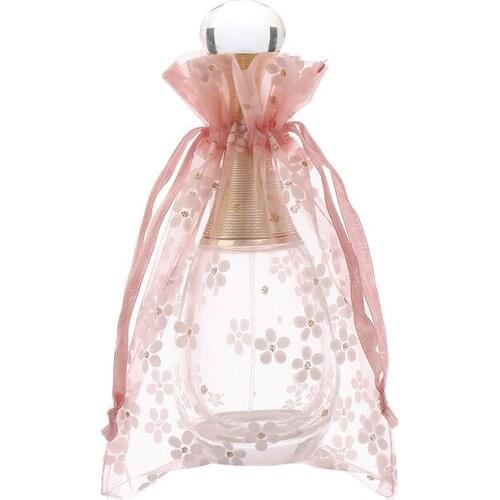 20Pcs Organza Bag Jewelry Packaging Gift Candy Wedding Party Goodie Packing Favors Pouches Drawable Bags Present Sweets Pouches