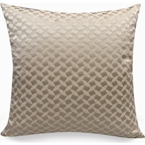 45x45cm Sofa Decorative Cushion Cover Square Jacquard Throw Pillow Covers For Home Living Room Couch Car Cases Pillow Pillowcase