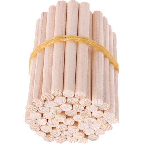 50 Pieces Violin Sound Post Spruce Wood for 4/4 Violin Replacement