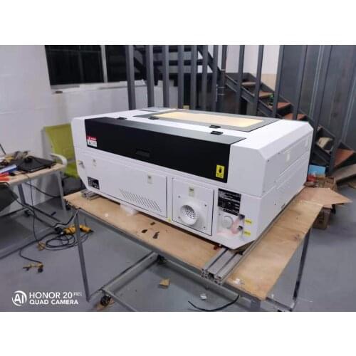 6040 PMI Guide Rail CO2 Cutter Laser Fabric Leather Cutting 6445G Machines With ⅡⅥ Laser Focus Len