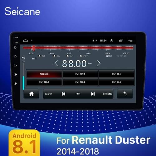 Seicane For Renault Duster 2014-2016 2017 2018 Car Radio Multimedia Video Player Navigation GPS Android 10.0 2.5D screen 2din