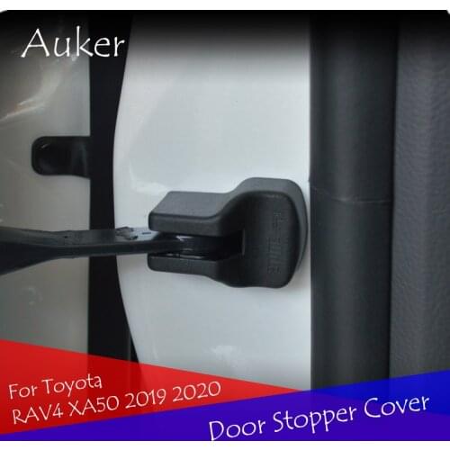 Car Styling Door Stop Cover Exterior Car Door Stopper Protection Cover Door Stopper 4Pcs/Set For Toyota RAV4 XA50 2019 2020 2021