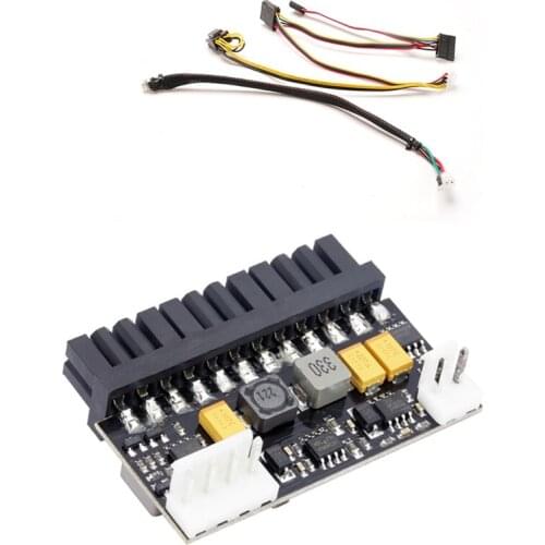 150W 24Pin 12V DC Input Peak 150P Output Realan Mini ITX Pico PSU DC ATX PC Switch DC-DC ATX Power Supply for Computer