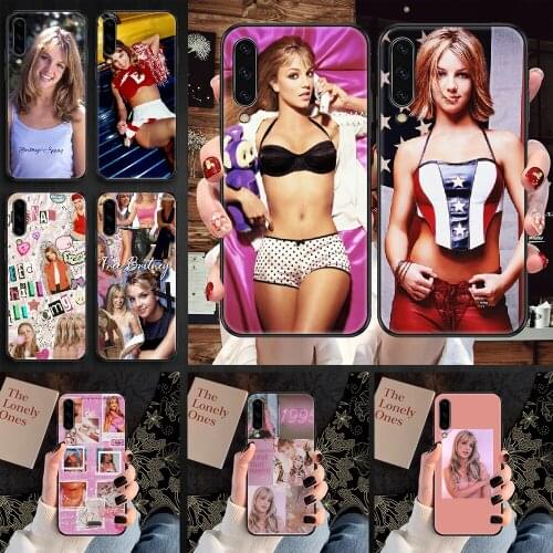 Britney Spears Phone case For Samsung Galaxy A 3 5 7 8 10 20 21 30 40 50 51 70 71 E S 2016 2018 4G black art bumper fashion