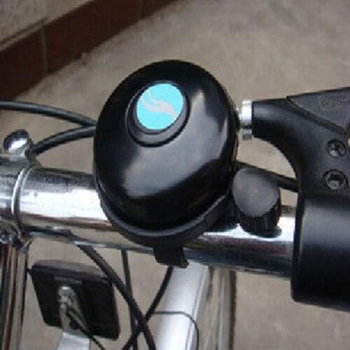 Black Bike Bell Bicycle Ring Classical Handlebar Ring for Safety Cycling Riding Bells Mini Bicycle Bell Sound Handlebar