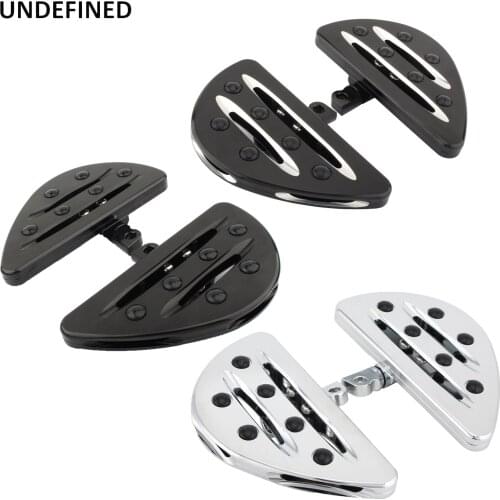 CNC Cut Male Mount Foot Peg Passenger Stretched Pedal Footrests For Harley Dyna Sportster XL 883 Touring Road King Electra Glide