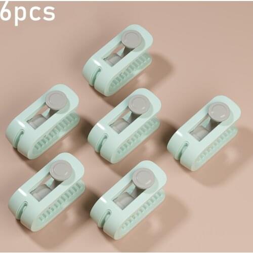 6pcs/box Bed Sheet Holder Clips Fixer Clip Bedding Sheet Gripper Curtain Holder Quilt Anti-movement Clip With Gift Package
