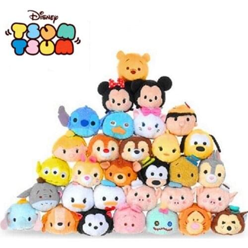 Disney Mickey Mouse Clubhouse Tsum Tsum Mickey Donald Duck Pluto Minnie Mouse Stuffed Plush Toy Plush Dolls Toy Kids Gifts