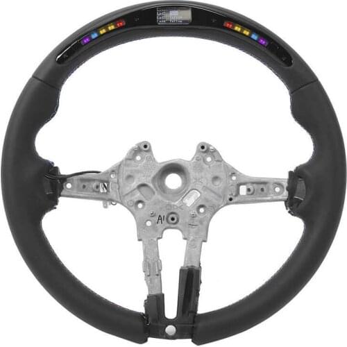 For M Performance Nappa Leather LED Race Digital Display Steering Wheel Fit for M3 F80 M4 M2 F20 F22 F32 F30 M Sport 2013-2020