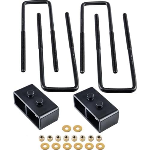 2WD 4WD 2" REAR LEVELING LIFT KIT FOR FORD F150 BLACK 2004 2005 2006 2007 2008 2009 2010 2012 2013 2014 2015 2016 2017