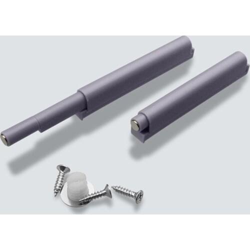 Push To Open System Damper Buffer For Cabinet Door Cupboard Catch With Magnet For Home Kitchen Furniture Hardware