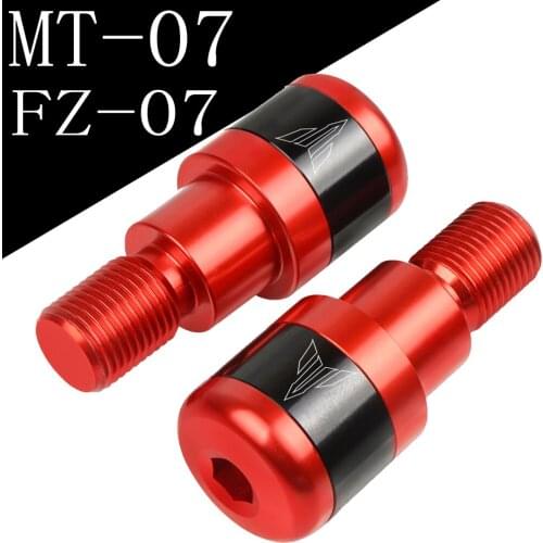 2021 NEW Motorcycles Handlebar Grips Plug Slider Handle Bar Ends For YAMAHA MT-07 MT07 MT 07 FZ07 2015 2016 2017 2018 2019 2020