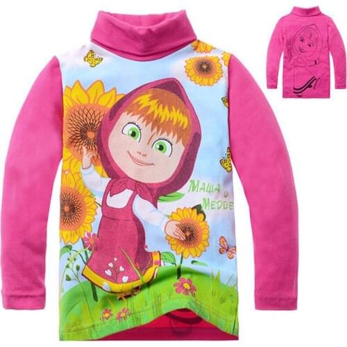 New 2020 Girls Bottoming T-Shirt Cotton Long Sleeve Knitted 2-7 Years Children Girls T Shirts Kids Autumn Winter Tops Clothing