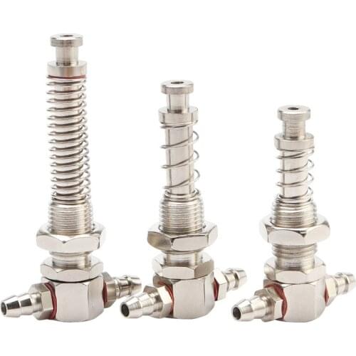 Machined sucker gold with small head T type L45 50 60 outer spring sucker industrial sucker bracket pneumatic component