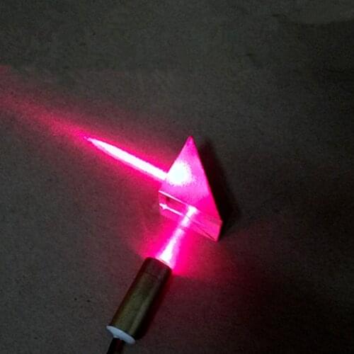 10PCS K9 Optical Glass Right Angle Inner Reflecting Prism Optics Experiment Mirror Reflective