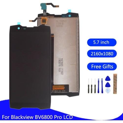 Original LCD For Blackview BV6800 Pro LCD Display Touch Screen Assembly Repair Parts For Blackview BV6800 Pro Screen LCD Display