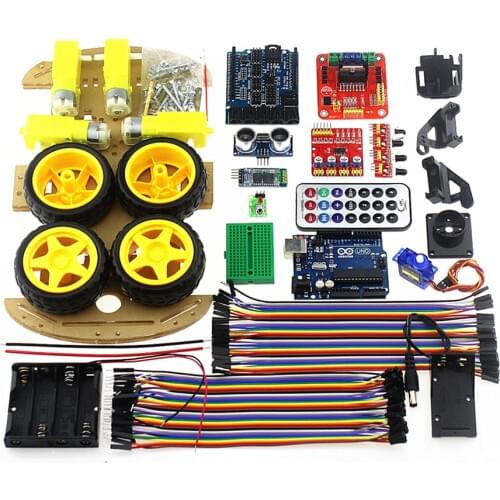 Official Smarian Bluetooth Controlled Robot Car Kits Tons of Published Free Codes UNO R3 MEGA328P For Arduino Robot