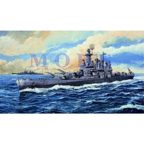 Trumpeter scale ship 1/700 05735 USS WASHINGTON BB-56 assembly model kits scale ship modle building scale battle ship
