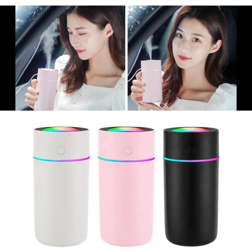 Humidifiers for Babies, 320ml Quiet and Small Ultrasonic Humidifier for Bedroom