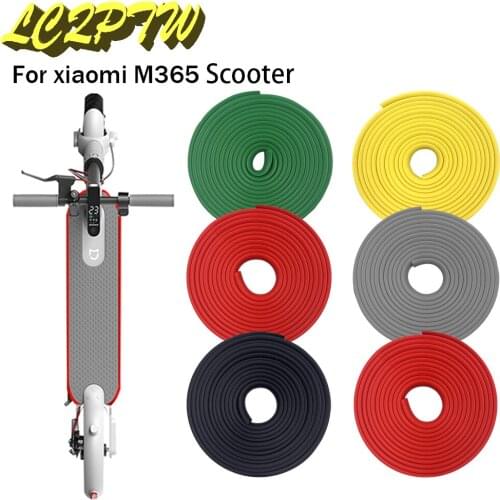 For Xiaomi Mijia M365 Skateboard Body Bumper Scratchproof Scratch Strip Electric Scooter Anti-collision Protection Strips