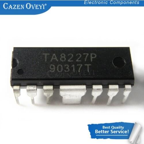 10pcs/lot TA8227P TA8227 D8227 HDIP-12 UTC8227 DIP In Stock
