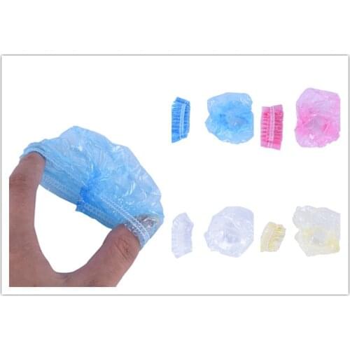 100 Pcs Disposable Hairdressing Earmuffs Ear Protection Salon Hair Dye Protect Cap Ear Cover Hair Color Styling Tool