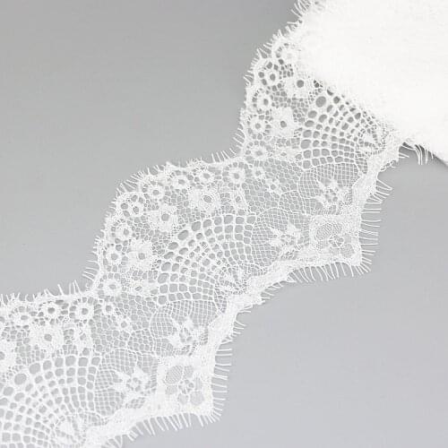 3 meters/lot) 130mm White Lace Webbing Decoration Lovely gift packing Material