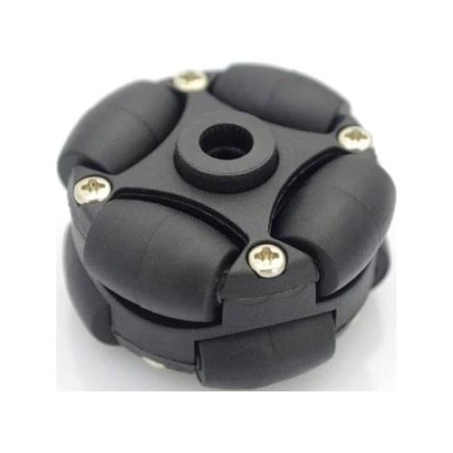 38mm(1.5 inch) Double Plastic Omni Wheel (compatible with Servo Motor)14184 Diy Wheeled Robotic Car Chassis