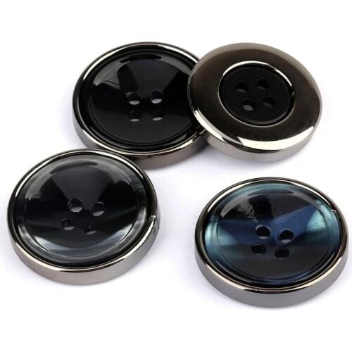 500 Pieces/Lot Luxury Style Round Button 4-holes Clothes DIY Sewing Buttons Decorative buttons for Coat
