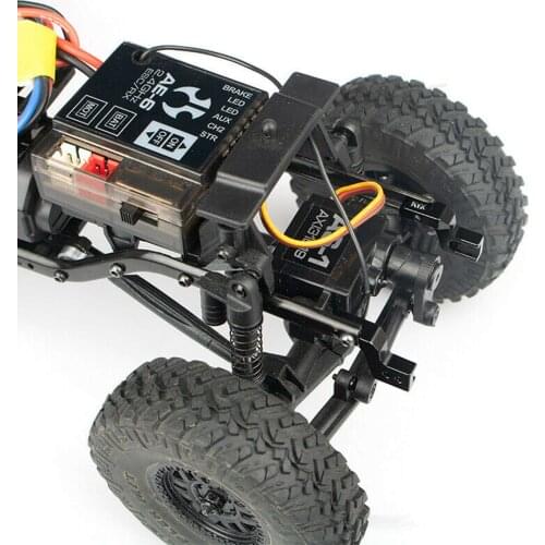 Aluminum Front Bumper Mpount Body Mount Body Bracket for Axial SCX24 JLU RC Crawler Car Modification Parts high quality