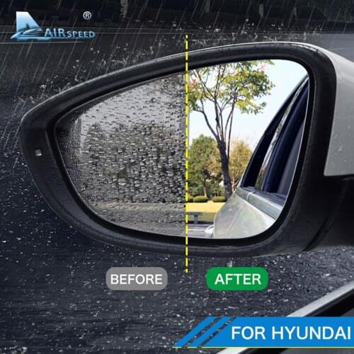 Car Rearview Mirror Film Anti Fog Anti Glare Waterproof Film for Hyundai Elantra Tucson IX35 Mistra Encino Elantra Gdi Lafesta