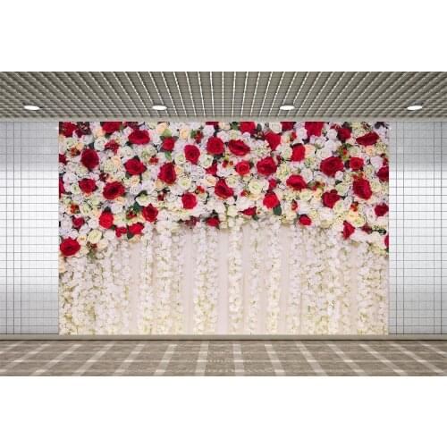 Lyavshi Photography Backgrounds Wallpaper Wedding Anniversary Rose Flowers Backdrops For Photo Studio Photocall Photozone Decor