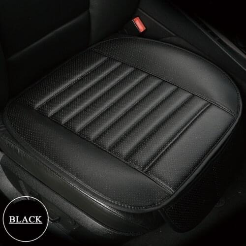 KBKMCY PU Leather Car Seat Cover Cushion for Kia Rio 3 Spectra Soul 2011G Four Season Universal Cushion
