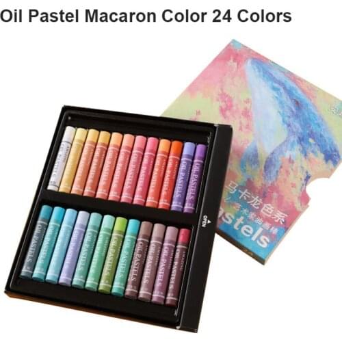 Oil Pastel Artist 24 Color Macarons Soft Oil Pastel Set