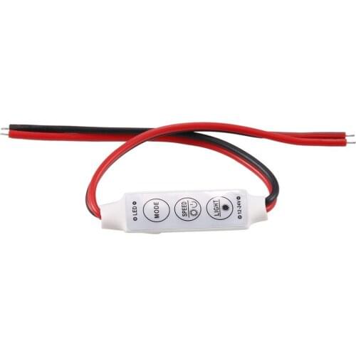 Dimmer Mini 12V 12A LED Dimmer Remote Controller For Single Color 5050/3528 Led Strips Brightness Dimmer