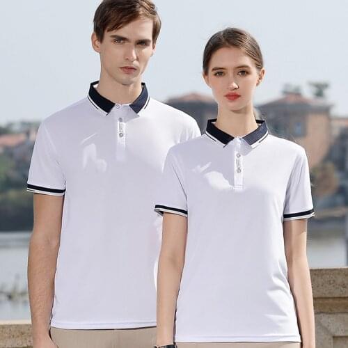 BROWON Summer Casual Polo Shirt Men 2021 Short Sleeve Polyester Regular Fit Solid Color Man Shirts High Quality Couple Tops