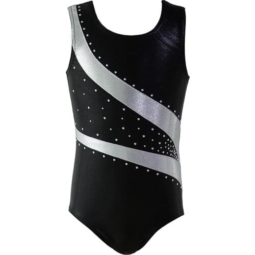 New Fashion Kids Girls Gymnastics Leotards Ballet Dance Wear Tank Bodysuit Costumes W13