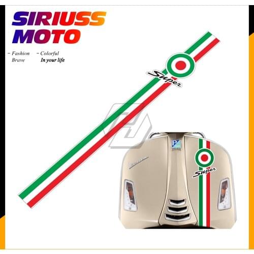 Motorcycle Front Decal Case for Piaggio Vespa LXV GTS 150 250 300 Super Sport Reflective Sticker