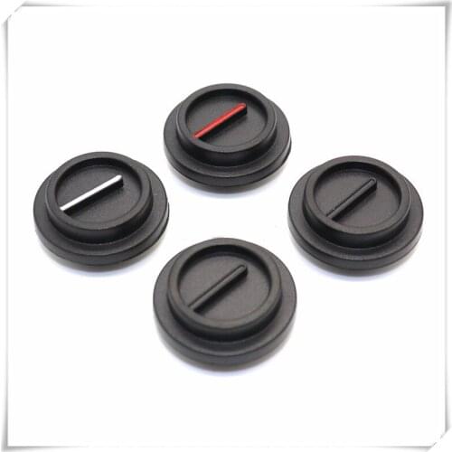 2 Pieces Plastic Flower Shaft Knob Diameter 32mm Height 14mm Potentiometer Encoder Knob Gear Shaped Inner Hole 6mm