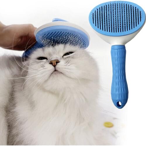 Pet Comb Pet Hair Remover Dog Cat Hair Brush to Float Hair Epilation Dog Hair Cleaner Comb Needle Comb Dog Pet Supplies