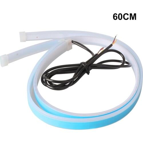 LED Lights With Dual Mode Flashing + Daytime Running Lights DRL Bulbs Automatic Headlights Daylight 12V Fluorescent Lights