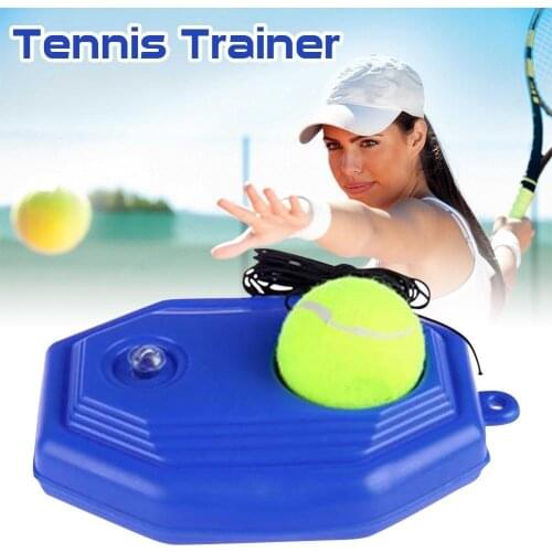 Tennis Trainer Rebound Balls Back Base Tool With Rope